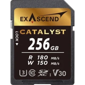 Thẻ nhớ SD Exascend Catalyst V30 256GB R 180MB/s W 150MB/s